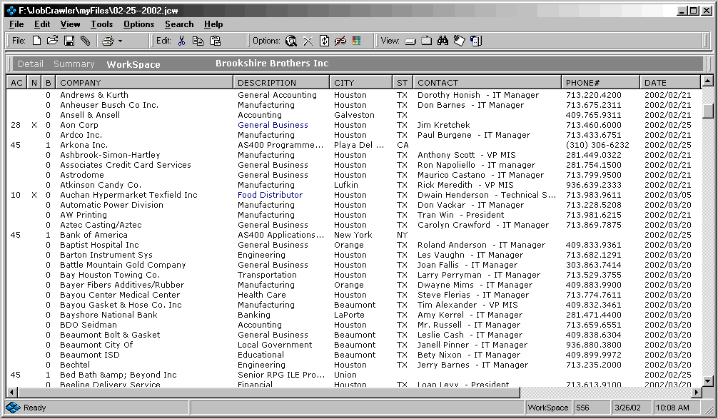 Work With Workspace