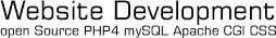 Website Development - Open Source